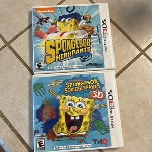 SpongeBob SquarePants Nintendo 3DS games